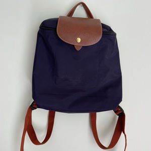 Longchamp Le Pliage Original Backpack - Purple